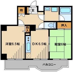 すずらん館の物件間取画像